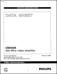 Click here to download OM3026 Datasheet