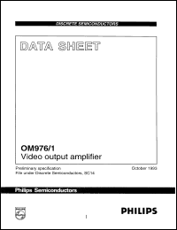 Click here to download OM976/1 Datasheet