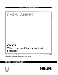 Click here to download OM977/95 Datasheet