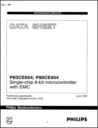 Click here to download P83CE654FFB Datasheet