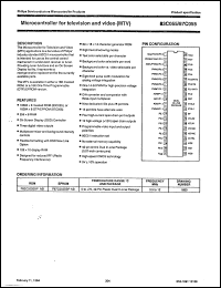 Click here to download P83C054BBP Datasheet