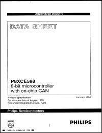 Click here to download P87CE598EFQ Datasheet