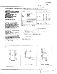 Click here to download PC74HCT161T Datasheet