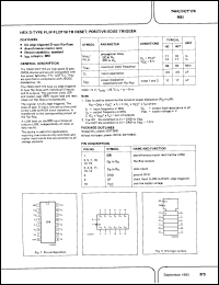 Click here to download PC74HC174T-T Datasheet