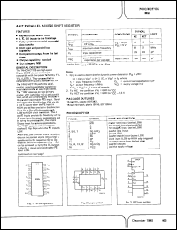 Click here to download PC74HC195P Datasheet