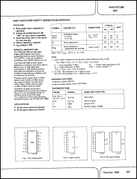 Click here to download PC74HCT280T Datasheet