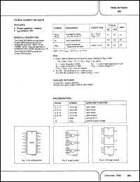 Click here to download PC74HCT4075T Datasheet