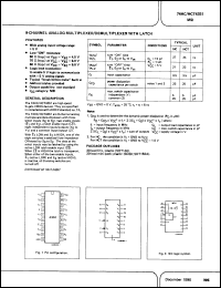 Click here to download PC74HC4351P Datasheet