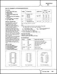 Click here to download PC74HC4511T-T Datasheet