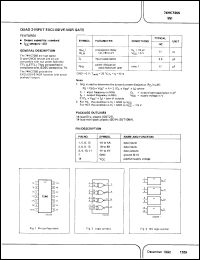 Click here to download PC74HC7266T Datasheet