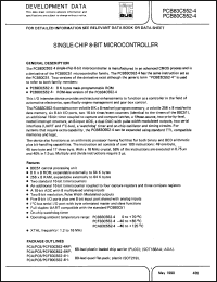 Click here to download PCB80C552WP Datasheet