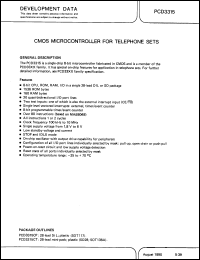 Click here to download PCD3315CP Datasheet