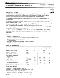 Click here to download PCD3312T Datasheet