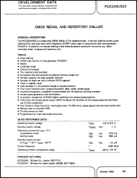 Click here to download PCD3315/503P Datasheet