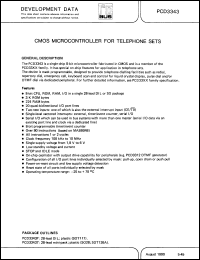 Click here to download PCD3343TD Datasheet