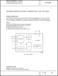 Click here to download PCF1254PN Datasheet