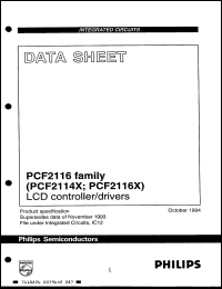 Click here to download PCF2116AH Datasheet