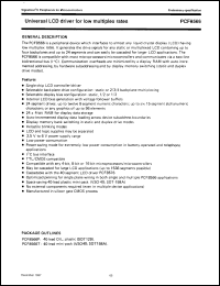 Click here to download PCF8566TD Datasheet