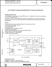 Click here to download PCF8567CT Datasheet