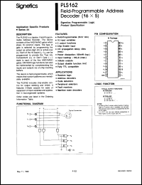 Click here to download PLS162N Datasheet