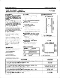 Click here to download PLV750L25A Datasheet