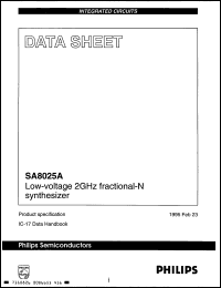 Click here to download SA8025DK Datasheet