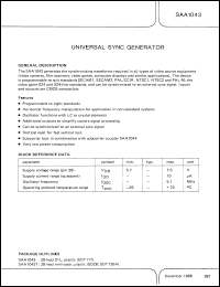 Click here to download SAA1043T Datasheet