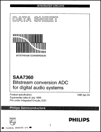 Click here to download SAA7360GPB Datasheet