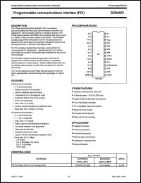 Click here to download SCN2651CA1F28 Datasheet