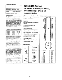 Click here to download SCN8039CBN40 Datasheet