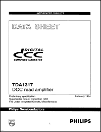 Click here to download TDA1317 Datasheet