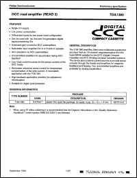 Click here to download TDA1380 Datasheet