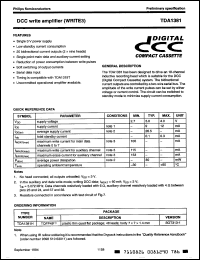 Click here to download TDA1381H Datasheet