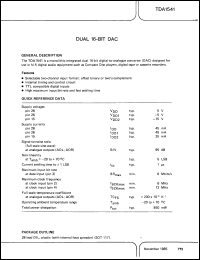 Click here to download TDA1541N Datasheet