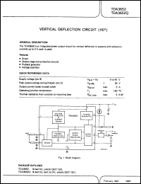 Click here to download TDA3652QU Datasheet