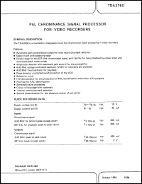 Click here to download TDA3760 Datasheet