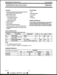 Click here to download TDA5140TD Datasheet