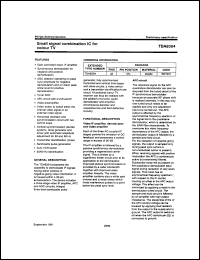 Click here to download TDA8304N Datasheet