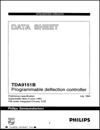 Click here to download TDA9151 Datasheet