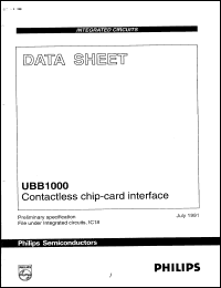 Click here to download UBB1000 Datasheet