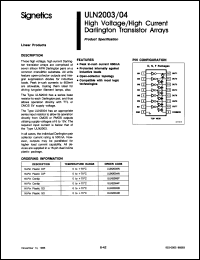 Click here to download ULN2003N-A Datasheet