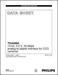 Click here to download TDA9965HL Datasheet
