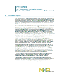 Click here to download PTN3700EG Datasheet