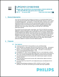 Click here to download LPC2102FBD48 Datasheet