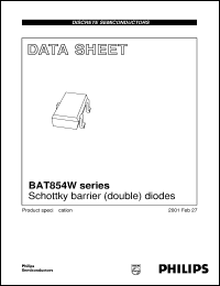 Click here to download BAT854CW Datasheet