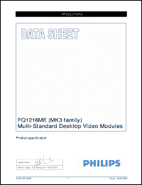 Click here to download FQ1216MLH-3 Datasheet