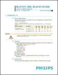 Click here to download BLA1011S-200 Datasheet