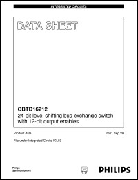 Click here to download CBTD16212DL Datasheet