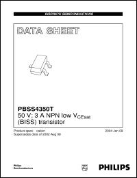 Click here to download PBSS4350T Datasheet