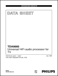 Click here to download TDA9860N Datasheet